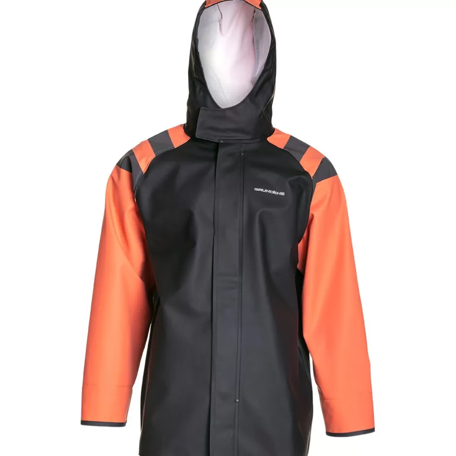 Men Grundéns Balder 302 Hooded Commercial Fishing Jacket