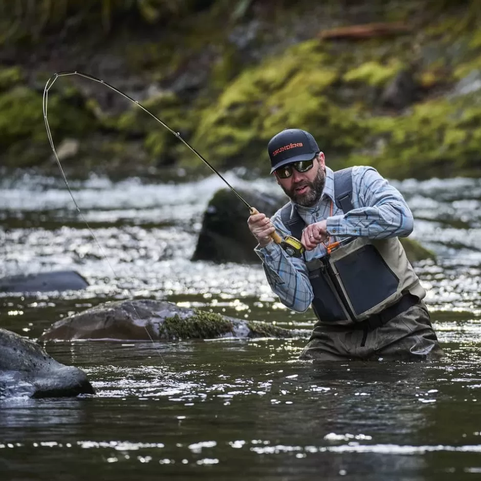 Men Grundéns Boundary Zip Stockingfoot Wader