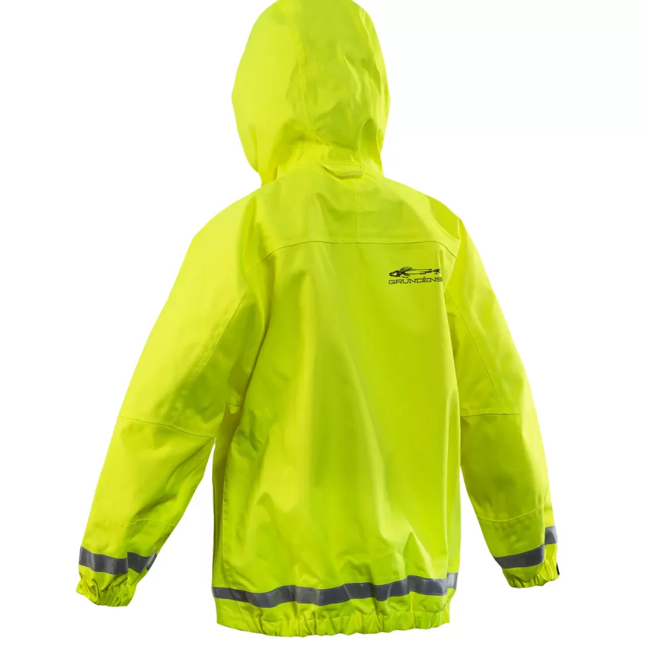 Kid's Grundéns Children's Weather Watch Sport Fishing Jacket Hi-Vis Yellow