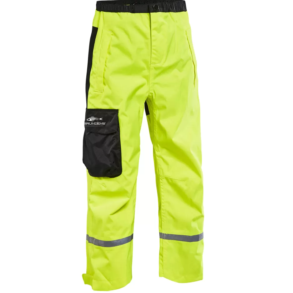 Kid's Grundéns Children's Weather Watch Sport Fishing Pants Hi-Vis Yellow