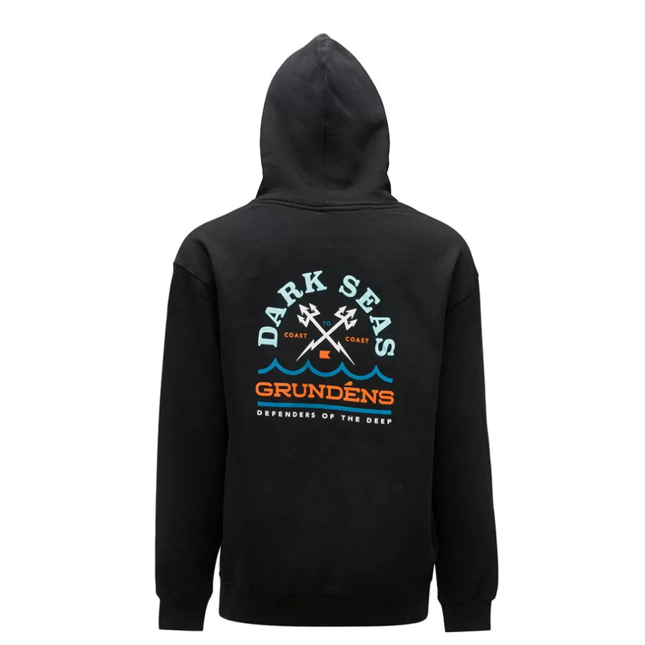 Men Grundéns Dark Seas X Grundens Circulation Hoodie