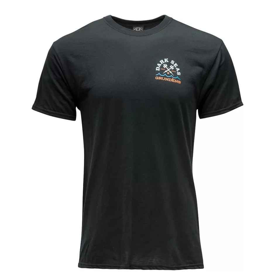 Men Grundéns Dark Seas X Grundens Circulation Tech Tee