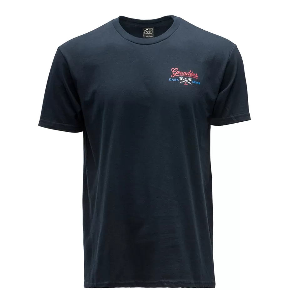 Men Grundéns Dark Seas X Grundens Long Range T-Shirt