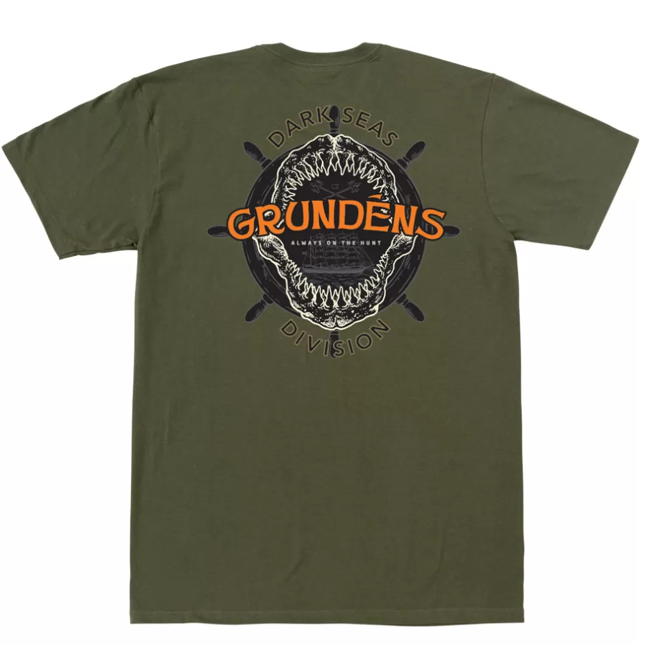 Men Grundéns Dark Seas X Grundens On The Hunt T-Shirt