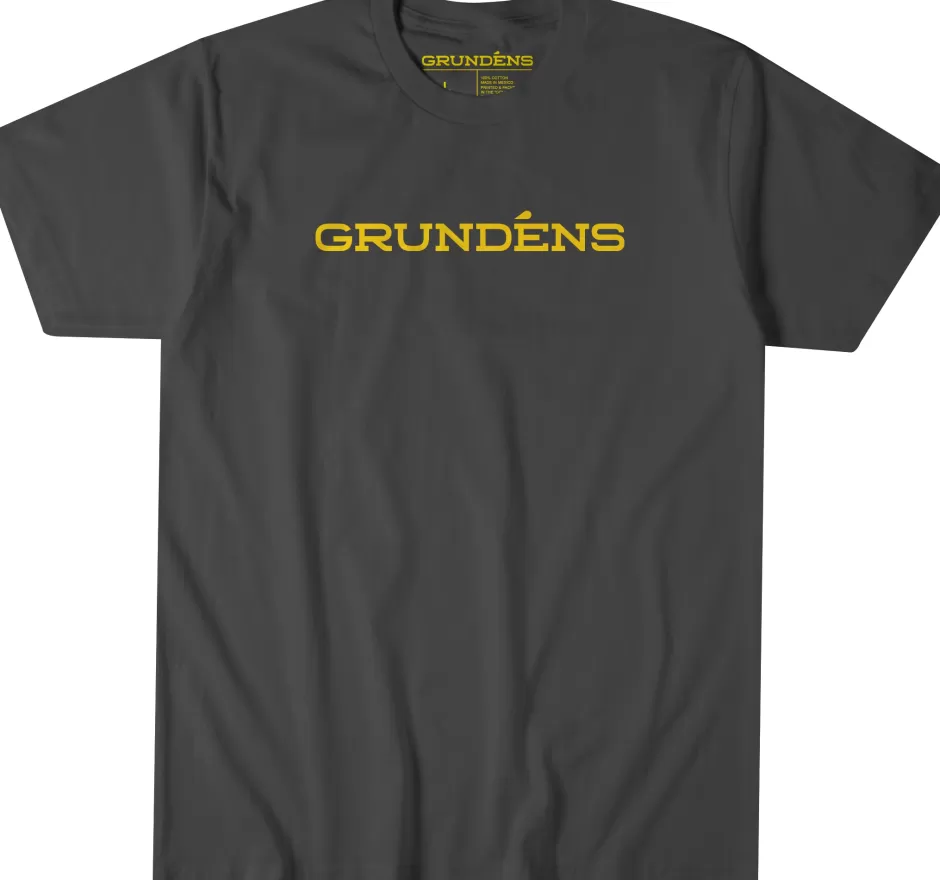 Men Grundéns Grundens Wordmark T-Shirt