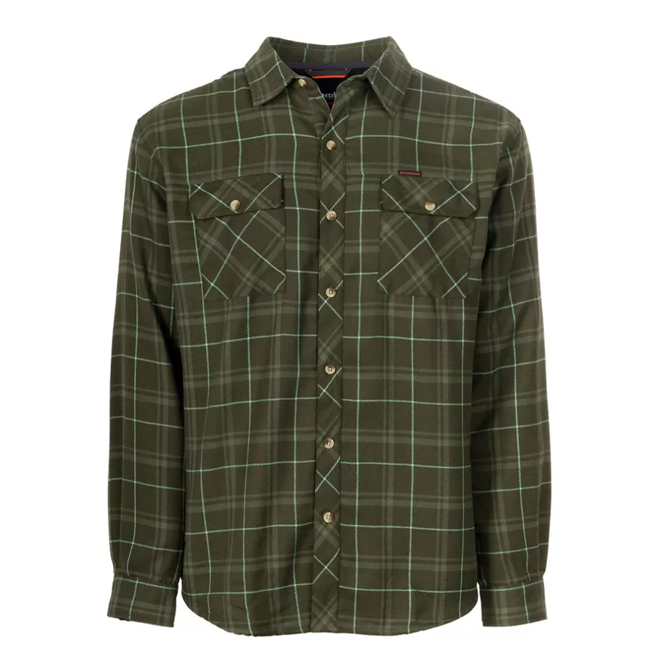 Men Grundéns Kodiak Insulated Flannel Shirt