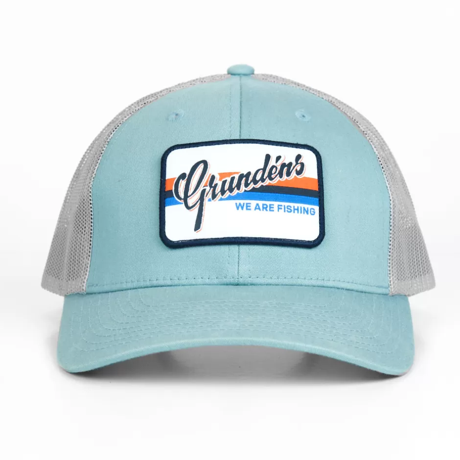 Men Grundéns Low Pro Script Trucker Hat