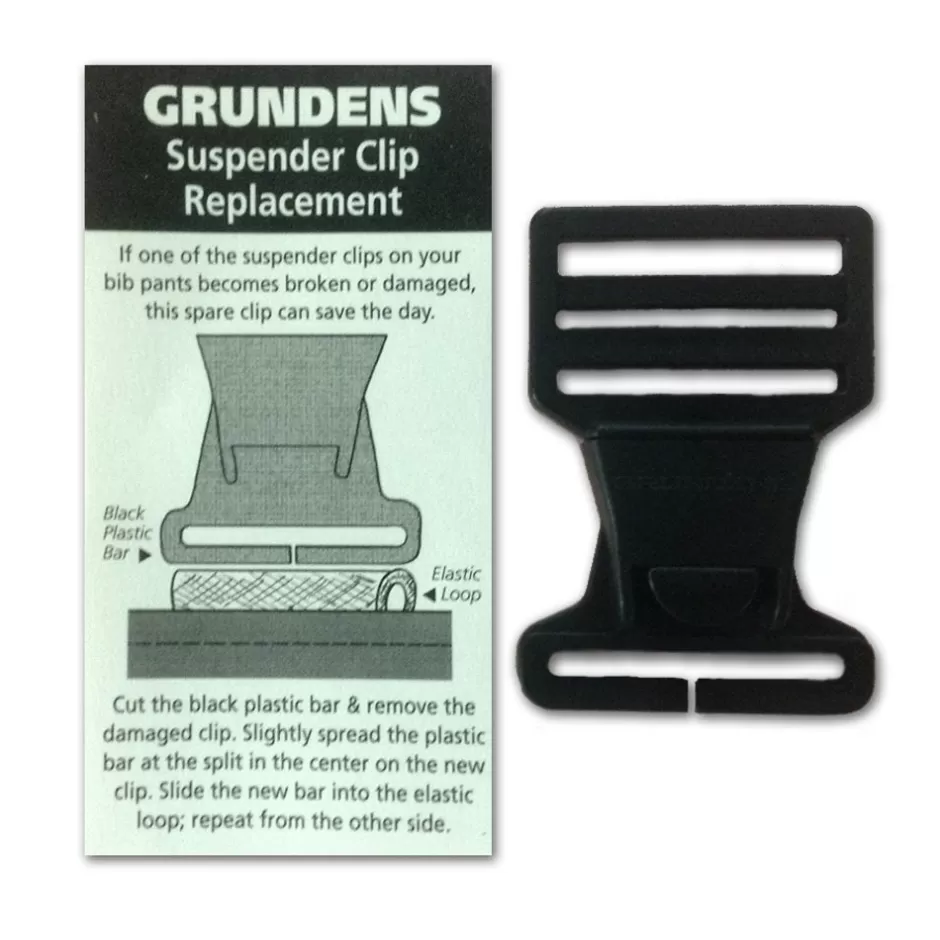 Grundéns Replacement Clip For Fishing Bib Suspenders