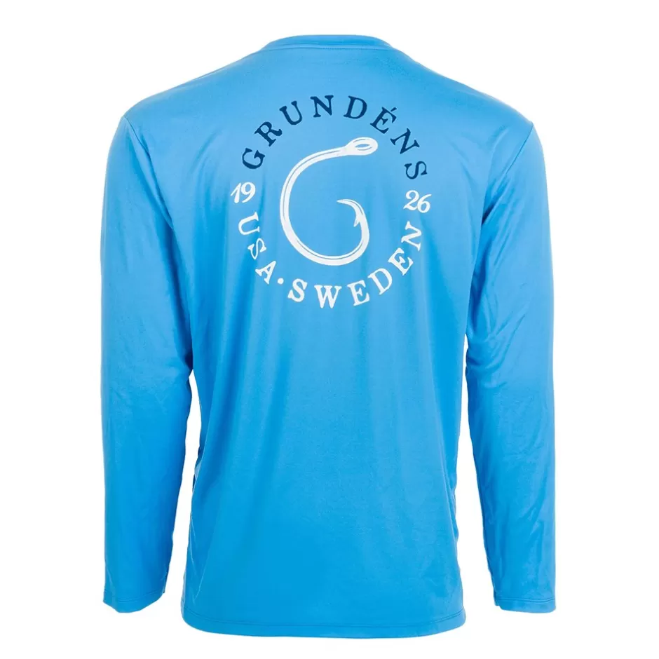 Men Grundéns Tech Tee Ls - G Hook Print