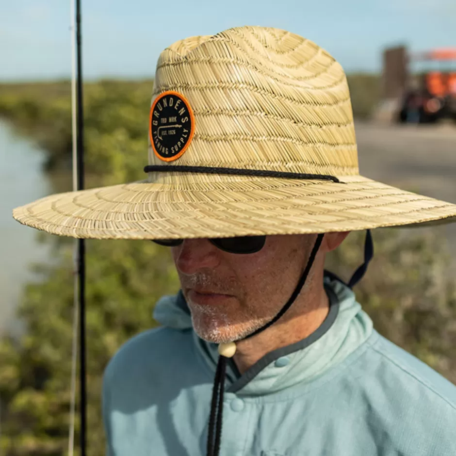 Men Grundéns Waterman Straw Hat